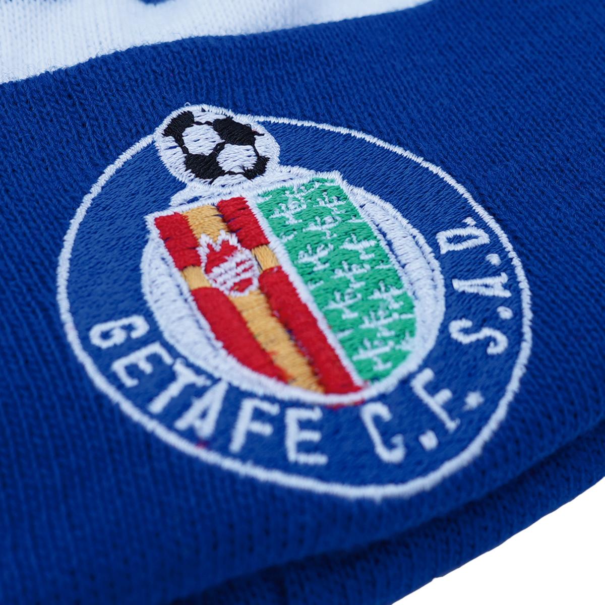 Gorro lana azul y blanco