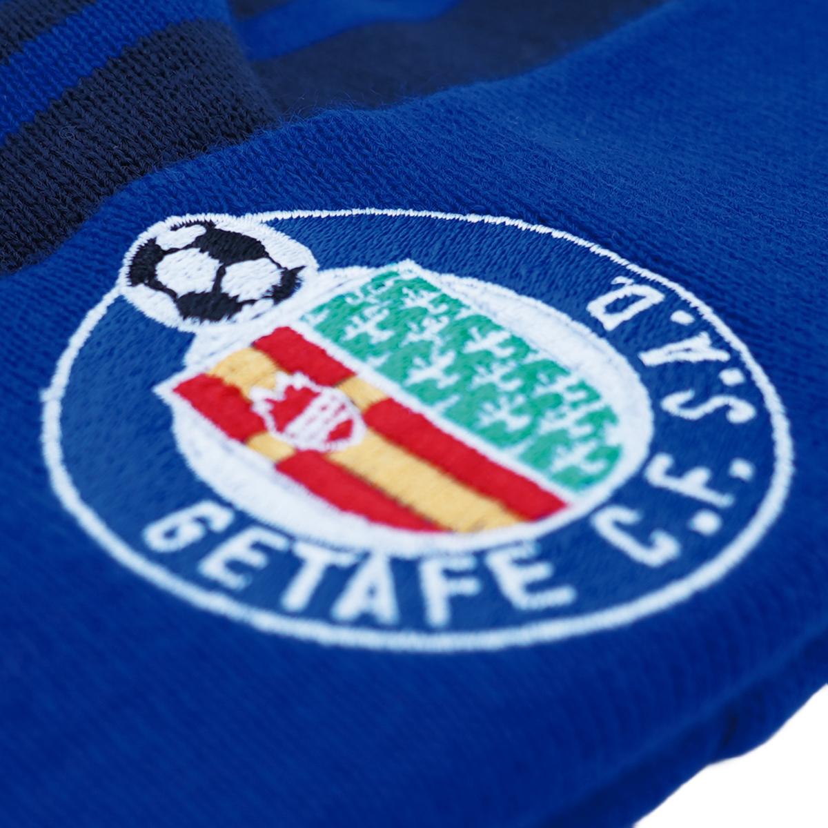 Gorro Azul Lana Escudo Bordado